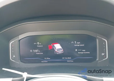 2021 Volkswagen Atlas 3.6L V6 Sel Premium from USA, damaged, VIN 1V2TR2CA8MC521750